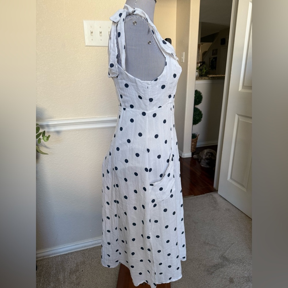 Polka Dot Button-Up Shirt ESSUE MEDIUM - Picture 11 of 16